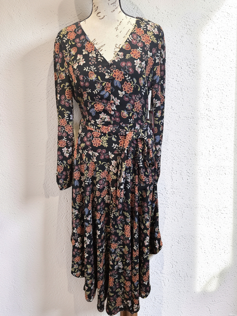 Vince Camuto Summer Haze Floral Asymmetric Maxi Dress NWT Small